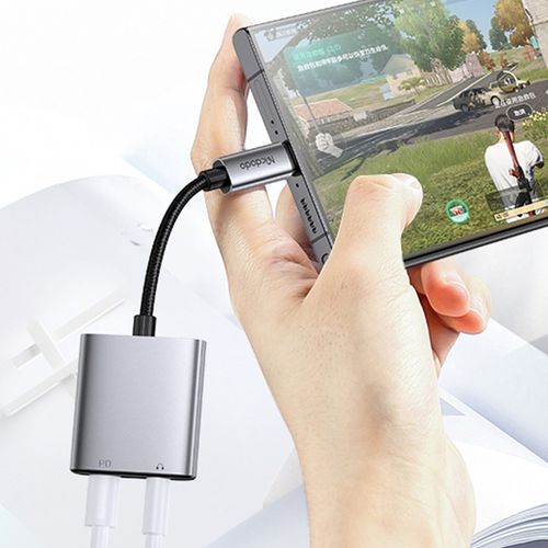 MCDODO ADAPTER USB-C MINI JACK 3,5MM PRZEJŚCIÓWKA KABEL AUX DO SAMSUNG DAC na Arena.pl