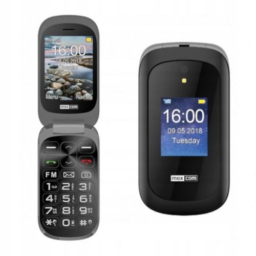 Telefon Z Klapką Maxcom Mm825 Czarny na Arena.pl