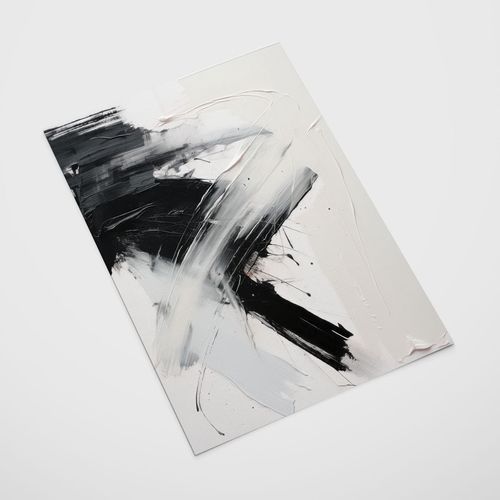 Plakat szary czarny 50x70 cm na Arena.pl
