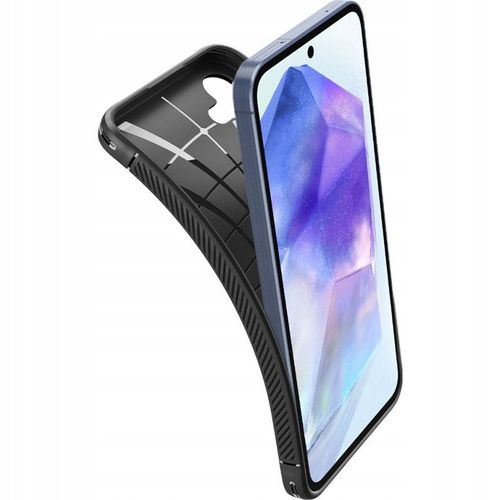 Etui do Galaxy A55 5G, Spigen Rugged Armor elastyczny smukły case cover TPU na Arena.pl