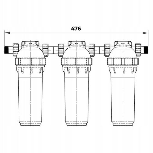 4 filtry 2x polipropylenowy jonowymienny węglowy na Arena.pl