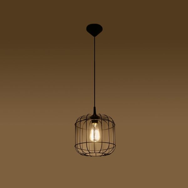 Lampa wisząca CELTA czarna zdjęcie 3