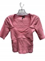 PIECES BLUZKA DAMSKA RÓŻOWA R.M