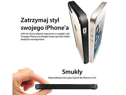 Etui Rearth Ringke Fusion iPhone 5S na Arena.pl