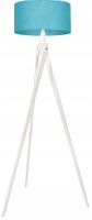 LAMPA PODŁOGOWA TRÓJNÓG, DREWNO, różne RODZAJE