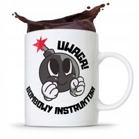 Dla Instruktora Kubek Prezent Bombowy Instruktor Z Nadrukiem Ze Zdjęciem