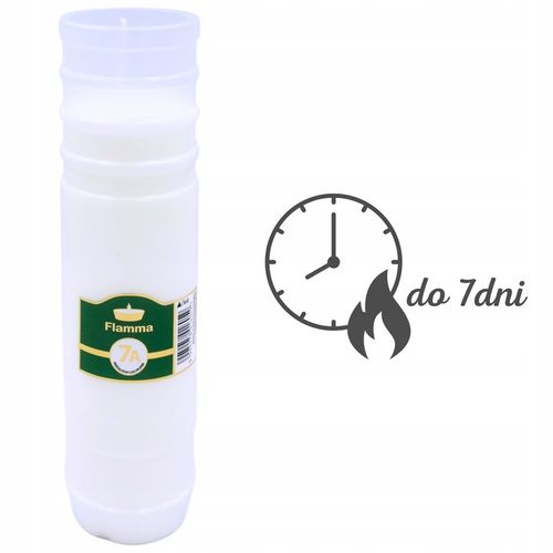 Wkłady do Zniczy Parafinowe Flamma 7dni Znicze Wiosna/Lato 23cm 12szt na Arena.pl