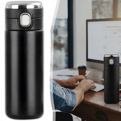 KUBEK TERMICZNY TERMOS Z USTNIKIEM NA KAWĘ HERBATĘ DO SAMOCHODU 420 ML LED na Arena.pl