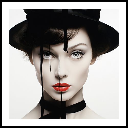 Plakat 50x50cm Atramentowa Aura na Arena.pl
