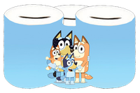 Skarbonka Ceramiczna Bluey i Przyjaciele - Blue i Bingo