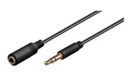 MicroConnect Headphone & AUX Cable, 3m