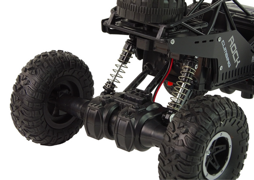 Pojazd RC Rover 1:16 Auto Czarne Zdalnie Sterowane Na Pilot na Arena.pl