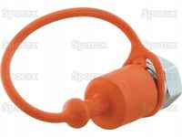 Zaślepka Pom. PVC 1/2 Male Flat Face Coupling 5szt