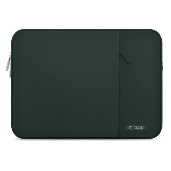 Etui Tech-Protect Sleevy Laptop 13-14 - zielone zdjęcie 1