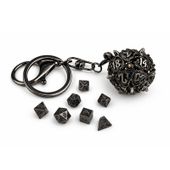 Pojemnik | 4 cm | Metal | Brelok z Mini Kośćmi | Dungeons and Dragons