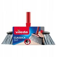 VILEDA Szczotka miotła Uniwersalna 2 w 1 z kijem