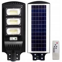 LAMPA SOLARNA ULICZNA LED 150W 6000K Z PILOTEM I CZUJNIKIEM