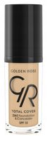 Golden Rose Podkład i Korektor 2w1 Kryjący Total Cover 30 ml 11 Nude