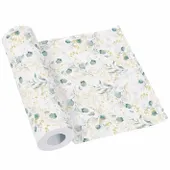 Bieżnik papierowy Airlaid Eukaliptus, 0,4 x 24 m