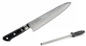 Nóż szefa kuchni 21cm Tojiro DP37 PLUS ostrzałka Taidea T0825D