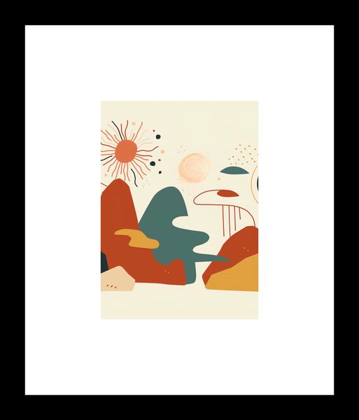 Plakat 13x18cm Kosmos Barw zdjęcie 3