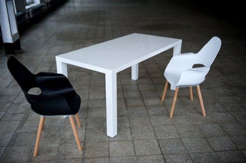 Krzesło A-Shape PP białe na Arena.pl