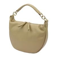 Pojemna Skórzana damska torebka na ramię Luka