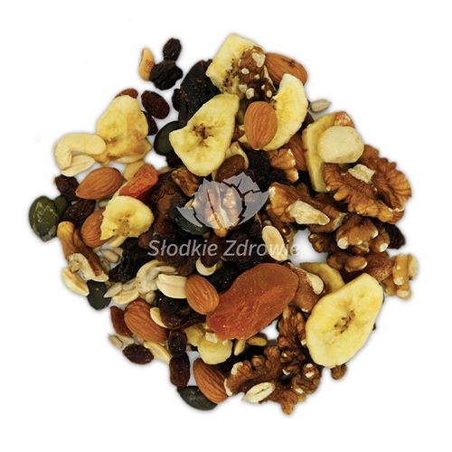 MIESZANKA BOGATA Mix ekskluzywnych orzechów, nasion i bakalii STUDENCKA 1kg na Arena.pl