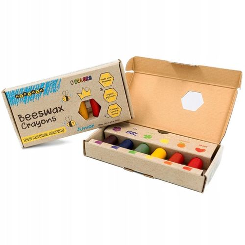 MEDENKA 100% natural kredki z wosku pszczelego 1+ na Arena.pl