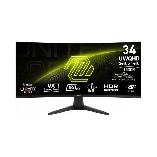 Monitor LED 32" MSI MAG 346CQ zdjęcie 1