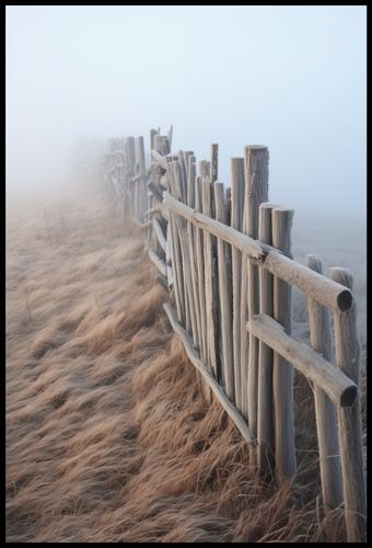 Plakat 68x101cm Mgła nad Wydmami na Arena.pl