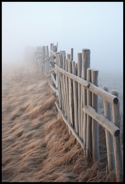 Plakat 68x101cm Mgła nad Wydmami zdjęcie 2