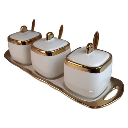 Zestaw do przechowywania cukiernice ceramiczne na Arena.pl