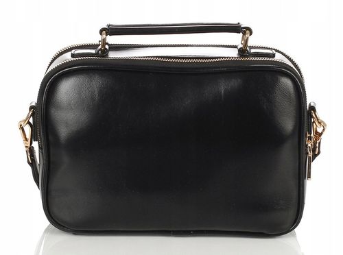 MONNARI Pikowana torebka listonoszka Kuferek Dwie komory Rączka + pasek na Arena.pl