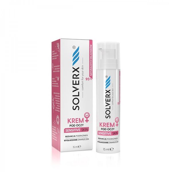SOLVERX SENSITIVE krem pod oczy zdjęcie 1