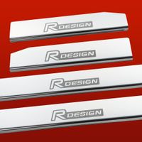 Listwa progowa VOLVO V50  R DESIGN Stal nierdzewna 304 połysk 4szt