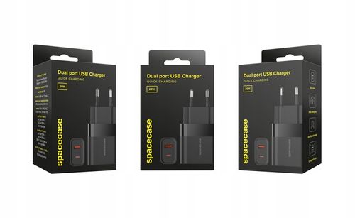 SZYBKA ŁADOWARKA SIECIOWA DO TELEFONU USB USB-C TYP-C 20W 3A UNIWERSALNA na Arena.pl