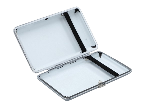 Papierośnica Skórzana SLIM na Cienkie Papierosy w Kolorze Brzoskwiniowym na Arena.pl