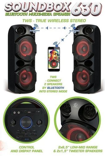 Głośnik Bluetooth karaoke SoundBox 630 na Arena.pl