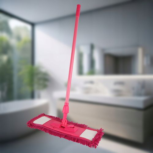 KPL TELESKOPOWY MOP RÓŻOWY + ZAPAS SZENILOWY PŁASKI ULTRA CHŁONNY BEZ SMUG na Arena.pl