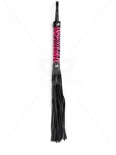 Bicz pejcz  Pink small leopard flogger na Arena.pl