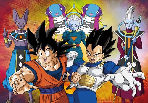 Puzzle 500 Elementów Cubes Anime Dragon Ball na Arena.pl
