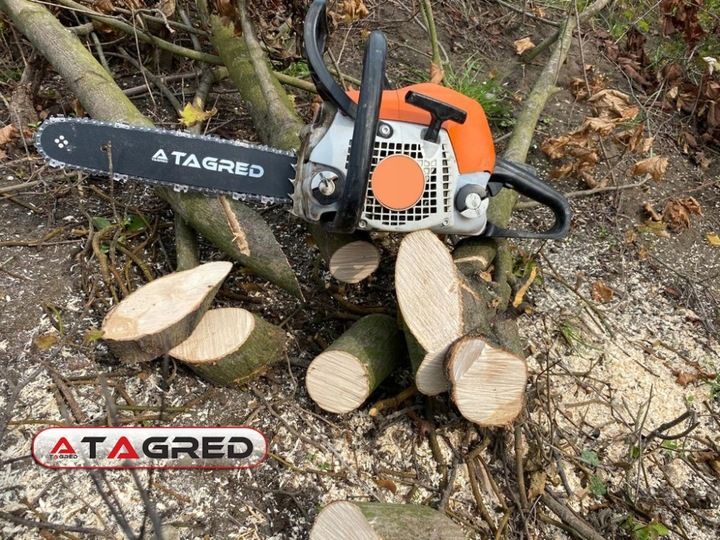 PROWADNICA 16'' 2 ŁAŃCUCHY DO PIŁY 3/8 1,3mm 56 zdjęcie 12