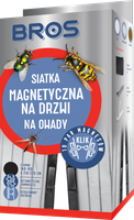siatka na drzwi magnetyczna 100x220 biała