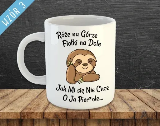 KUBEK Z NADRUKIEM DO PRACY DLA PRACOWNIKÓW ŚMIESZNE NAPISY zdjęcie 11