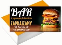 Wizytówki firmowe 100szt DUŻY WYBÓR wzorów BAR