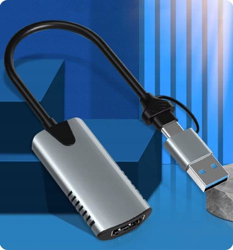 VIDEO GRABBER HDMI NAGRYWARKA OBRAZU USB 4K OBS STREAMING CAPTURE CARD PC na Arena.pl