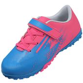 Buty Piłkarskie Dziecięce Halówki Turfy Różowo Niebieskie 31 Unisex