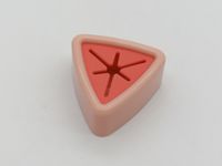uchwyt trójkątny mix kolor plastik wym. 4,5 x 4,5 x 2cm