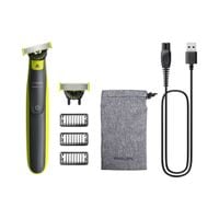 Golarka Philips OneBlade z ostrzem 360 etui 3 nasadki QP2724/31